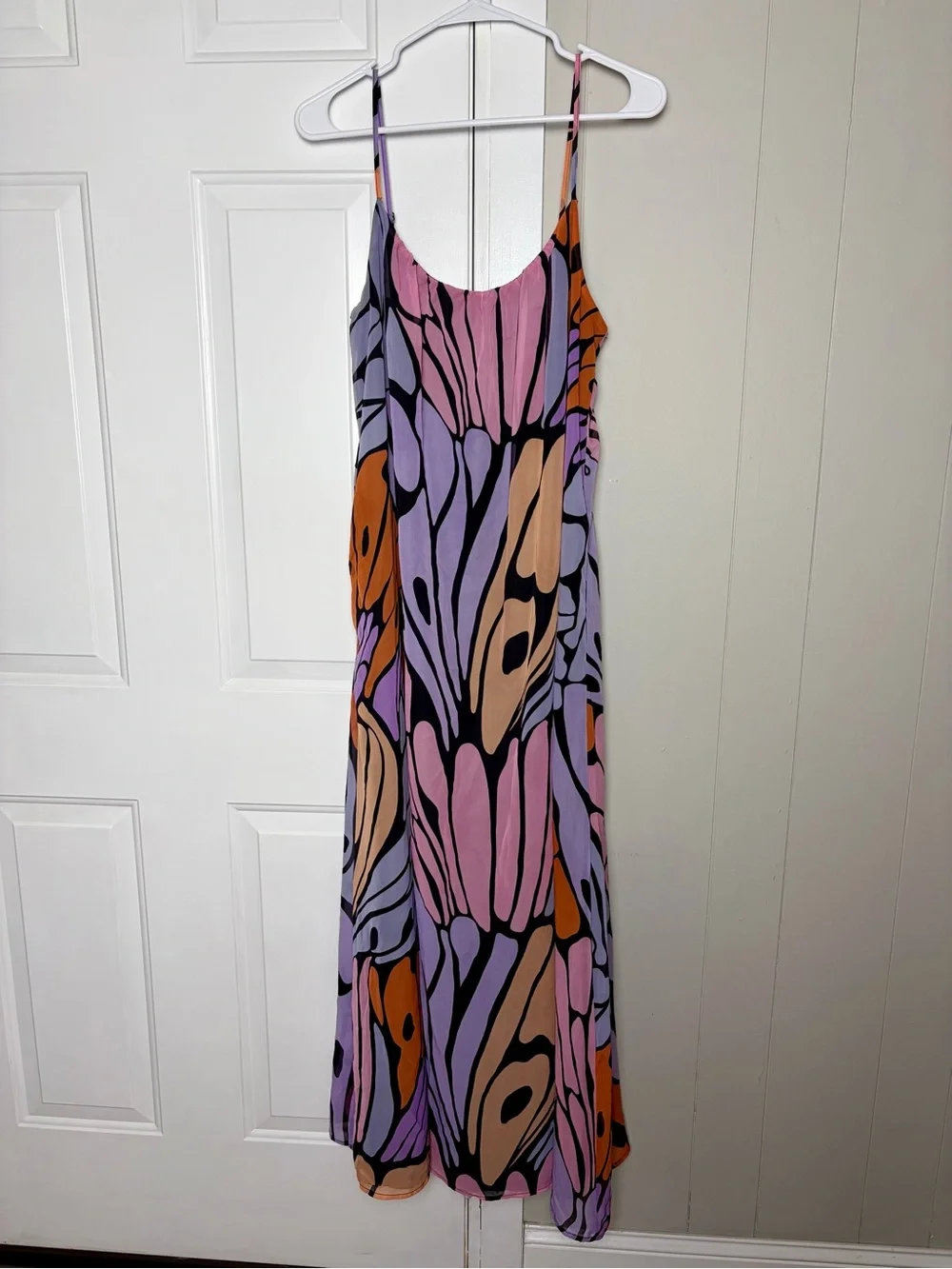 Sam Edelman Butterfly Trapeze Maxi Dress - Picture 5 of 13